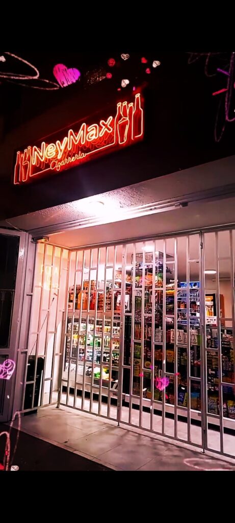 letrero en neon para exteriores
