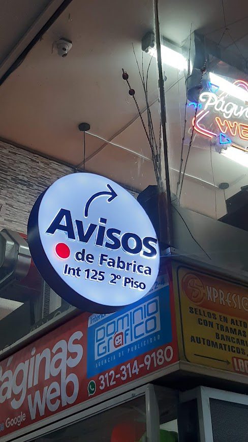 Avisos en Neón