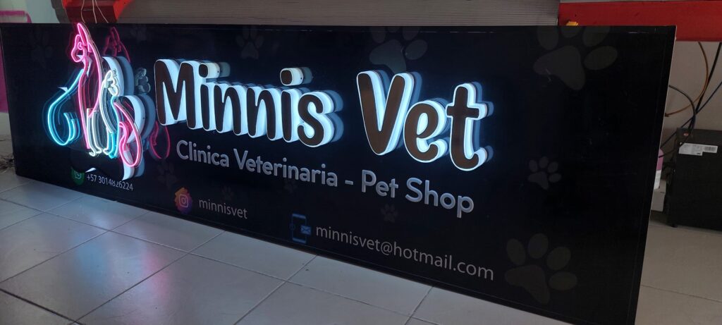 letras corporeas en acrilico 3d