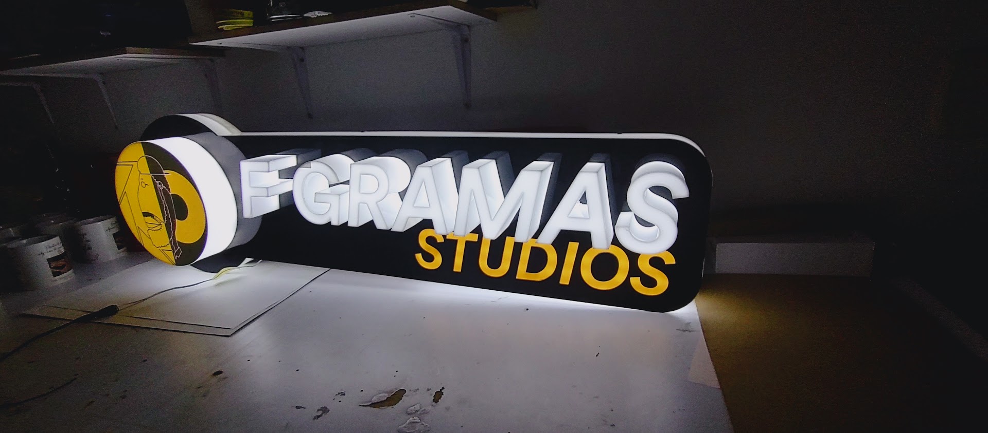 letras corporeas en acrilico 3d
